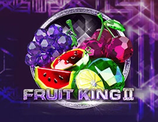 Fruit King ll Slot-結晶のような果物：ブドウ、さくらんぼ、スイカ、レモン