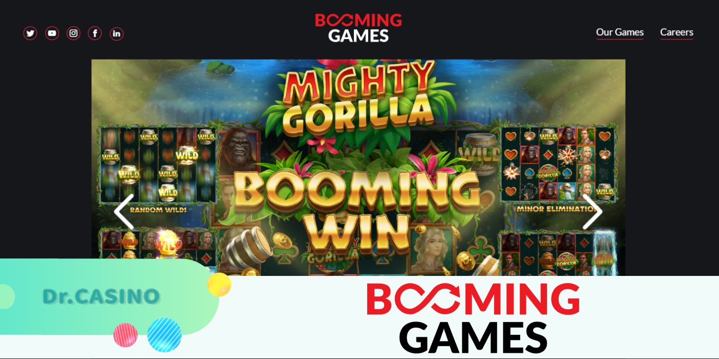 Dr. CasinoがBooming Gamesを紹介する