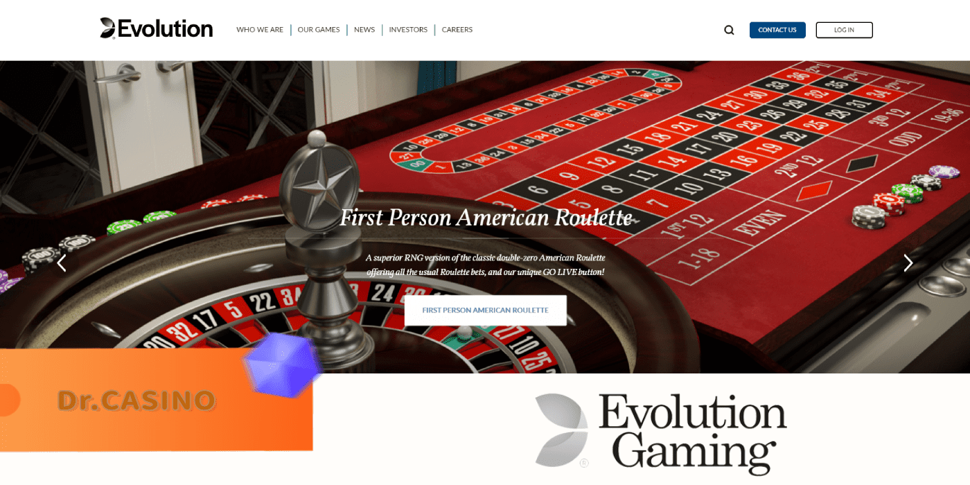 Dr. CasinoがEvolution Gamingを紹介する