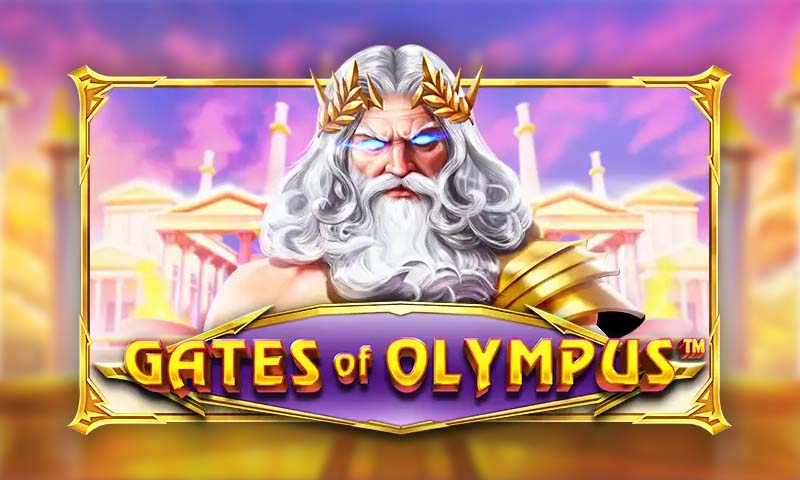Gates of Olympus Slot-ギリシャの神は、ギリシャ神殿の前で前のほうに怒った目を向ける