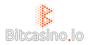 オンラインカジノ-Bitcasinoの白い二列ロゴ