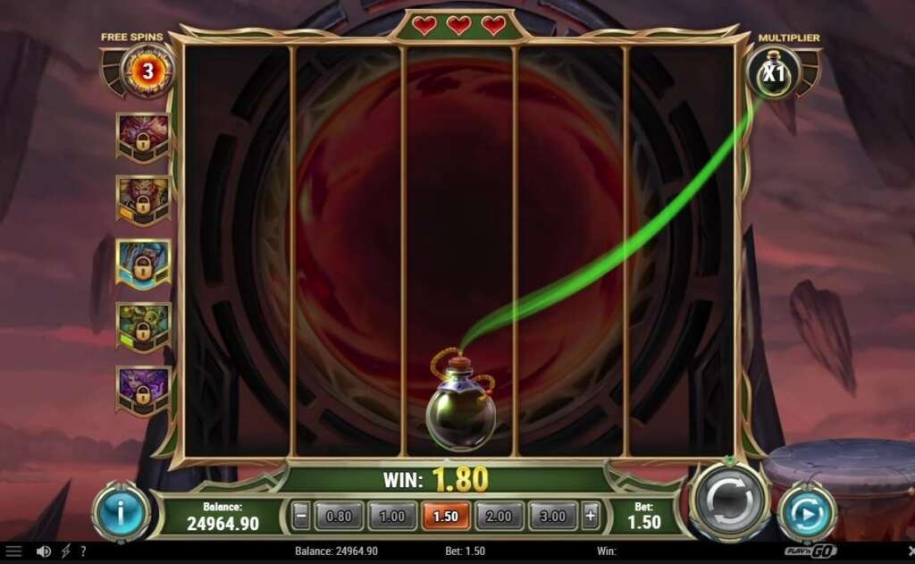 スロット『CHAMPIONS OF MITHRUNE』を紹介