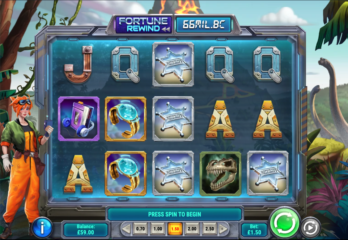 スロット『FORTUNE REWIND』を紹介