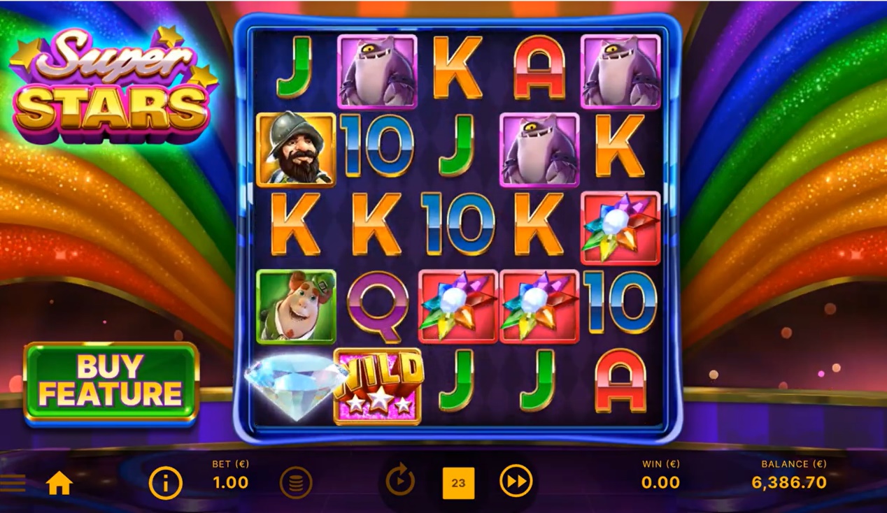 スロット『superstars』を紹介