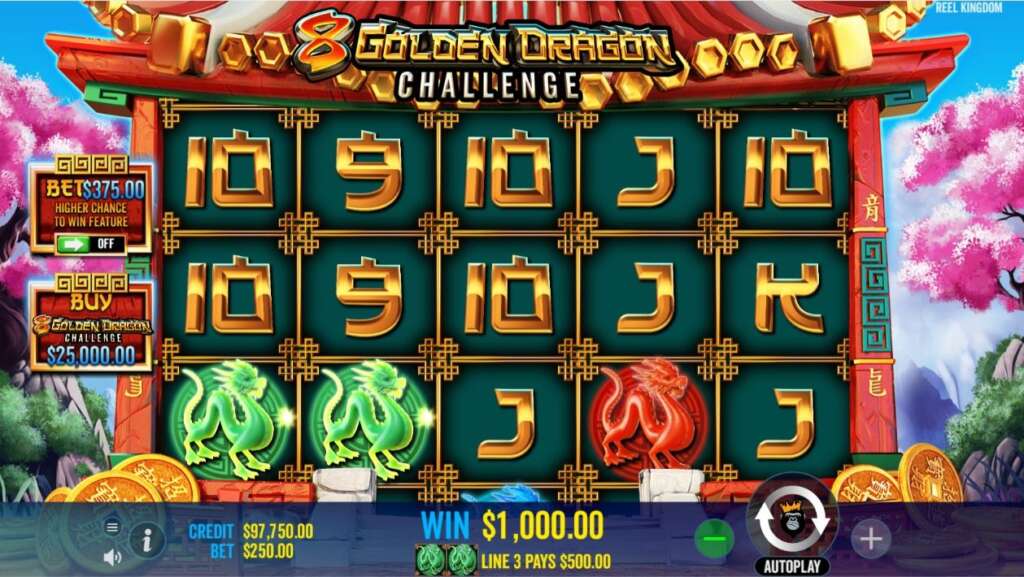 8 Golden Dragon Challenge