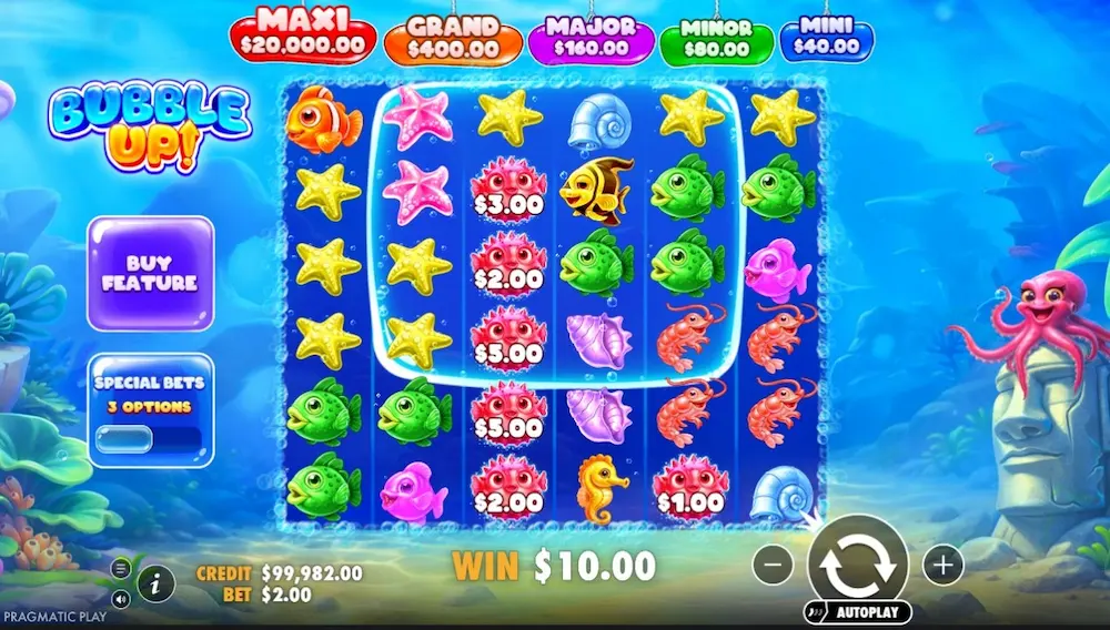 Bubble Up!ベースゲーム