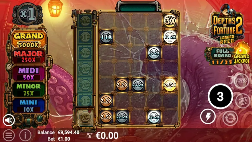 Depths of Fortune 2ホールド＆ウィン