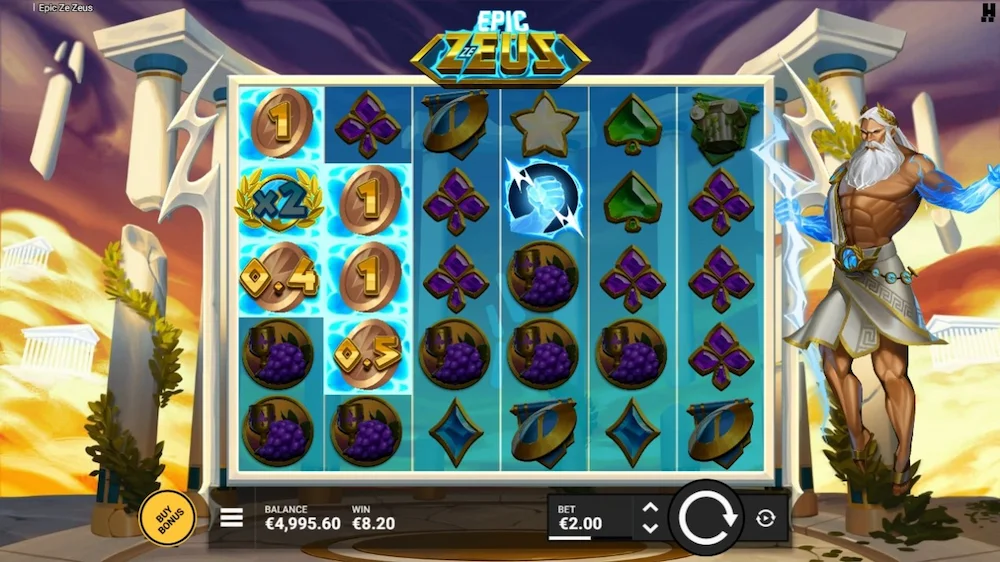 Epic Ze Zeusベースゲーム