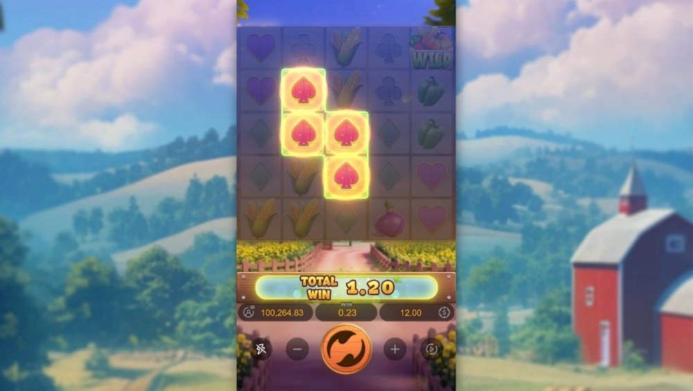 Farmstead Fortuneベースゲーム
