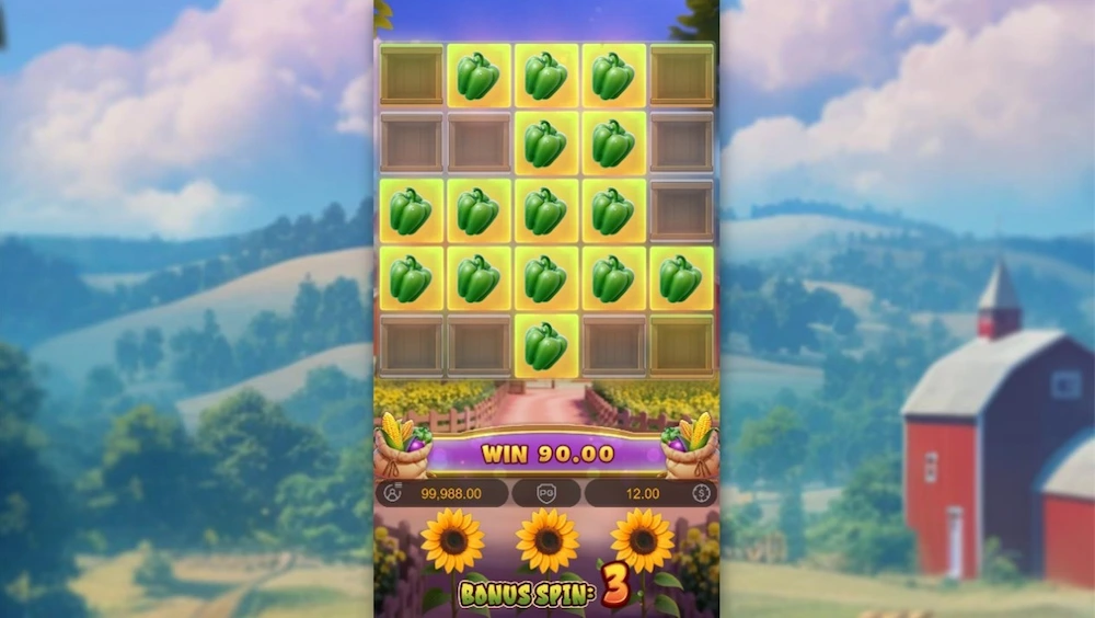 Farmstead Fortuneミニボーナスゲーム