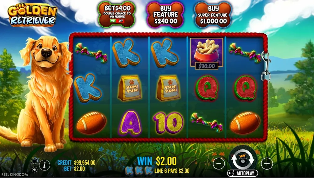 Golden Retrieverベースゲーム