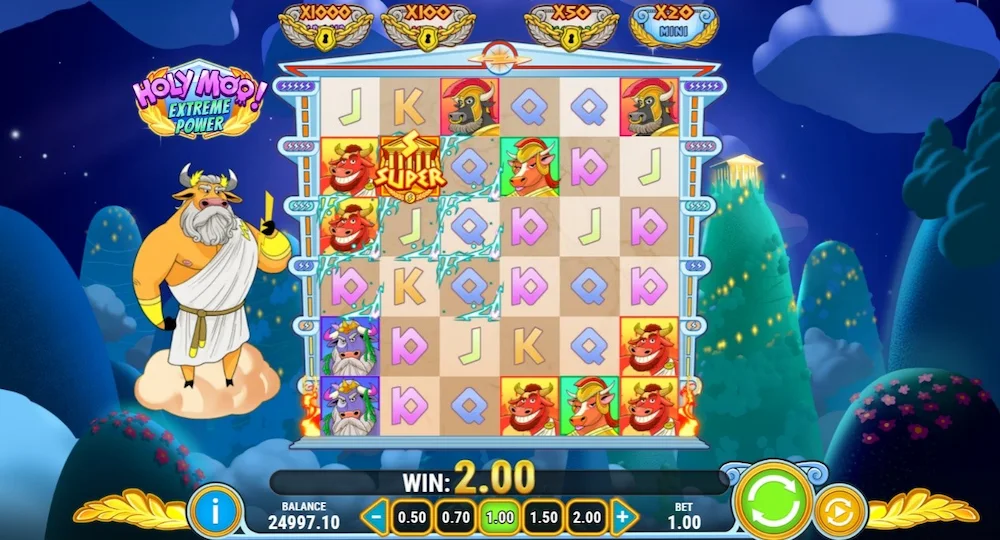 Holy Moo Extreme Powerベースゲーム