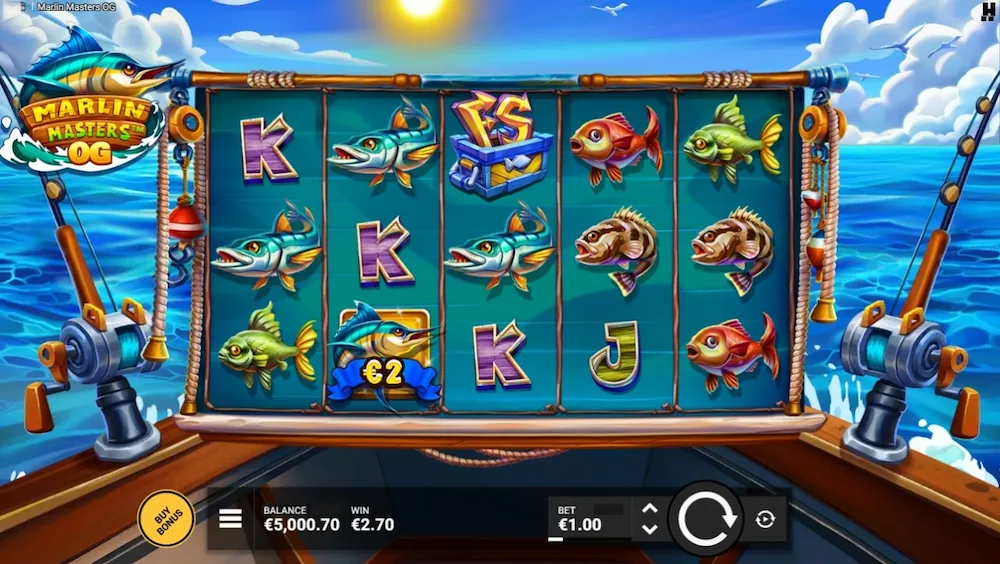 Marlin Masters OGベースゲーム