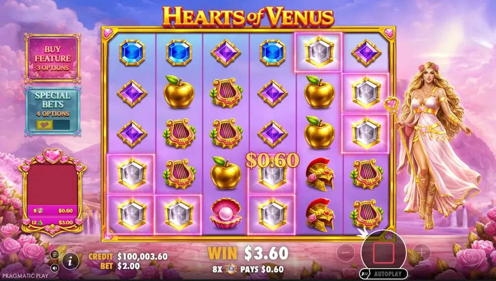 Hearts of Venusベースゲーム