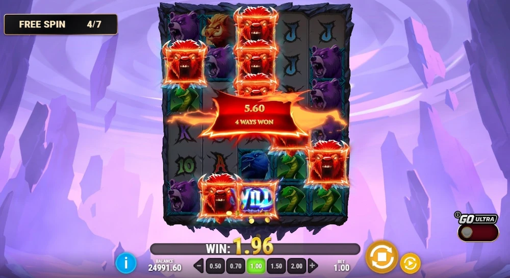 Triple Beasts of Fortuneフリースピン