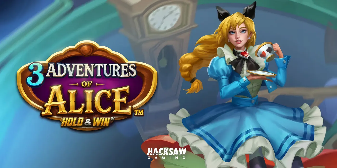 【Hacksaw Gaming】3 Adventures of Alice （3・アドベンチャー・オブ・アリス）
