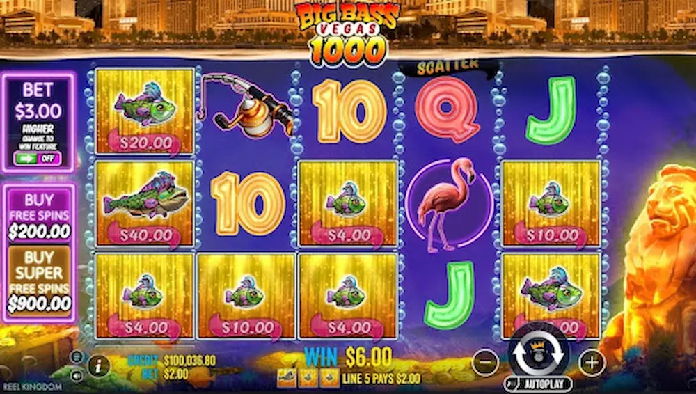 Big Bass Halloween Splash 1000ベースゲーム