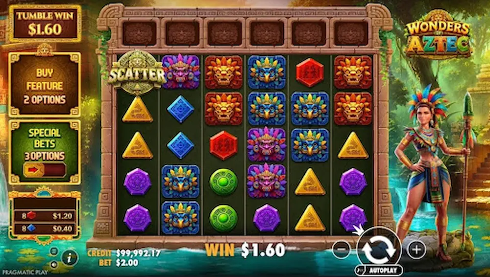 Wonders of Aztecベースゲーム
